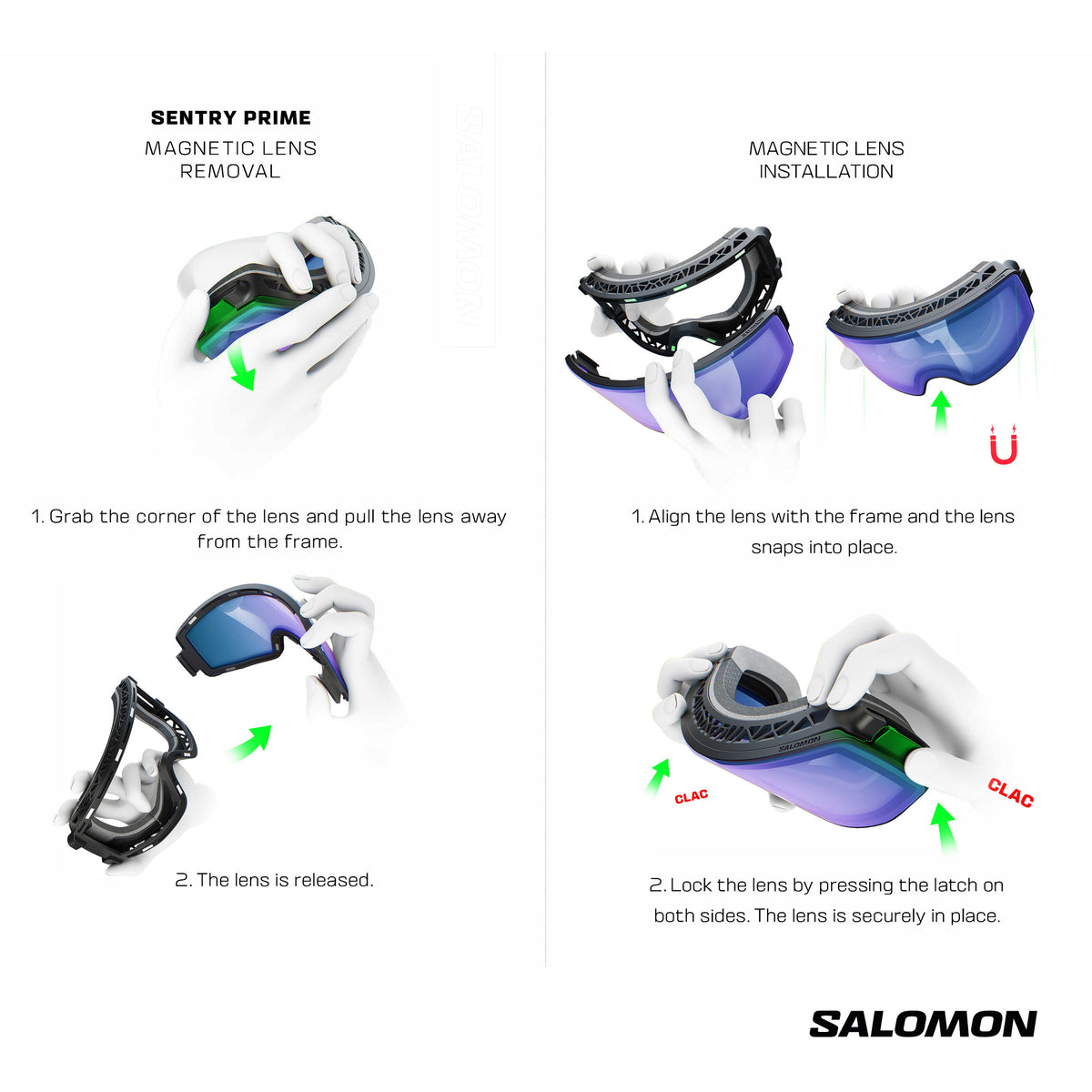 Salomon Sentry Prime Sigma + 1 Lens